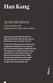 Cover of Human Acts