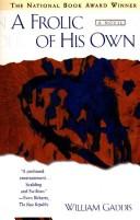 Cover of A Frolic of His Own