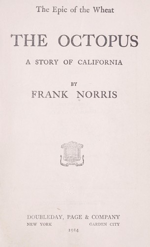 Cover of The Octopus: A Story of California