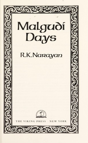 Cover of Malgudi Days