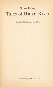 Cover of Tales of Hulan River